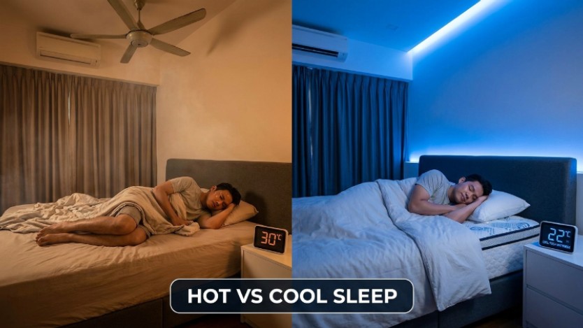 hot vs cold sleep