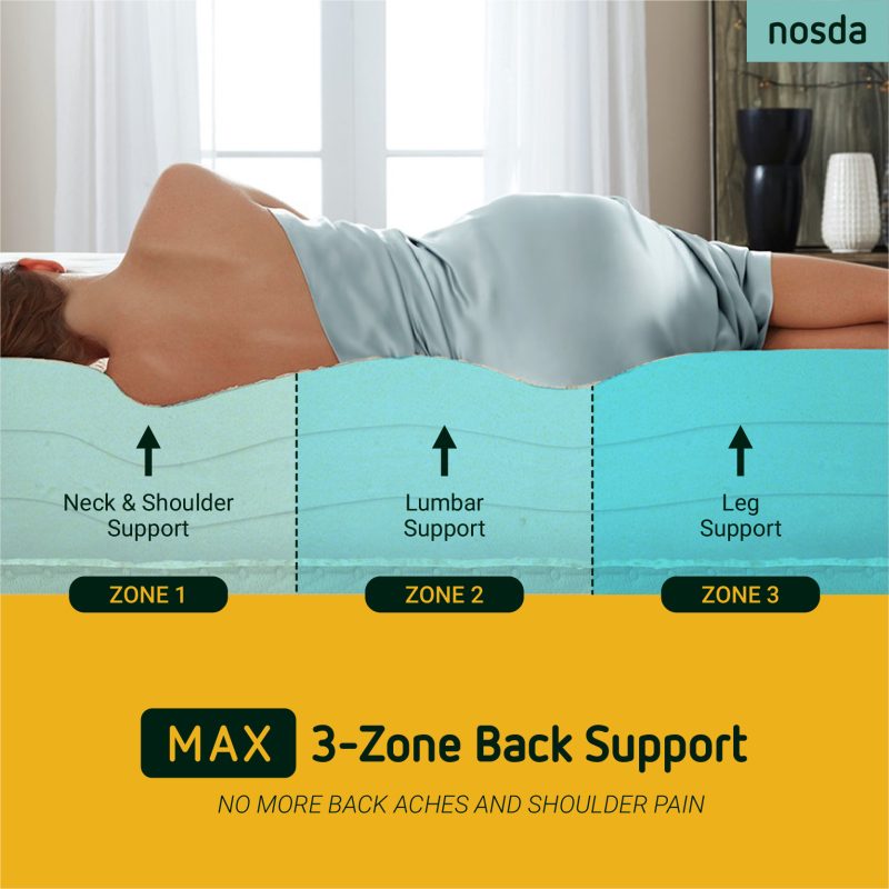 3 zone back care mattress malaysia
