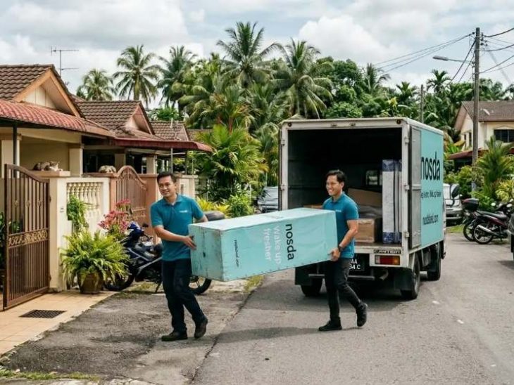 Nosda Mattress_delivery_in_Kuching Sarawak